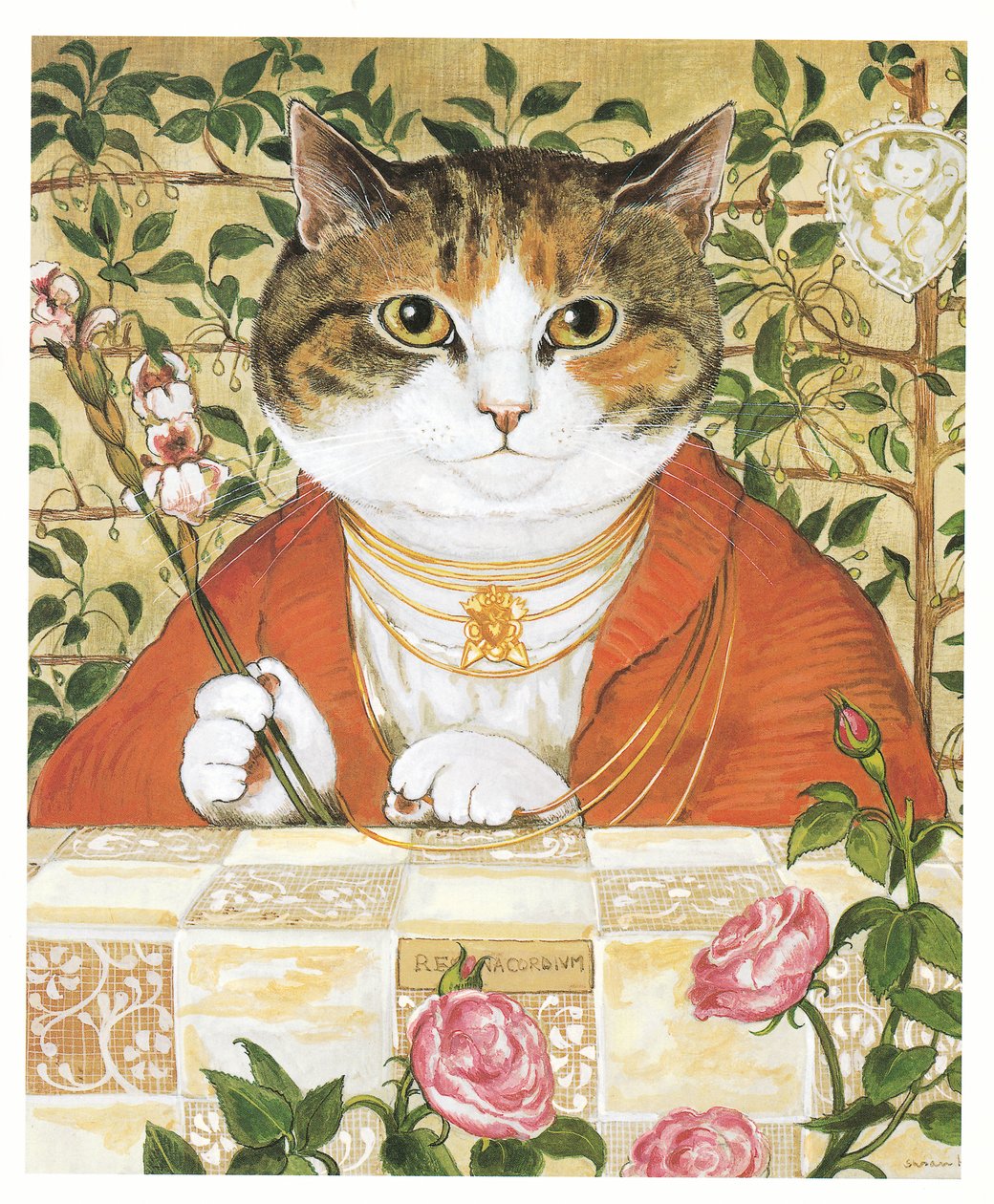 ラファエル前派の猫』（1999年刊）より抜粋 作： スーザン・ハーバート