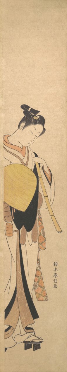 白井権八、おそらく1770年。おそらく1770年。 作： 鈴木春信