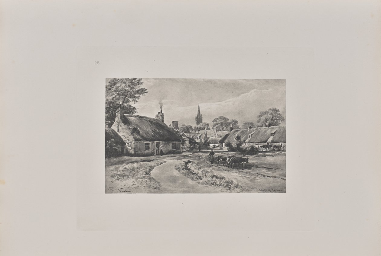 1848年、ゴバン村 作： TとRのアナンと息子
