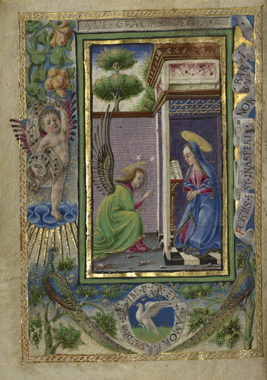 Gualenghi-d&39;Este Hours 作： タデオとジラルディ・グリエルモ（fl。1445-89）クリヴェリ