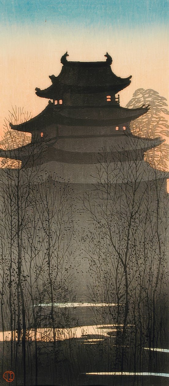 名古屋城 作： 高橋裕明