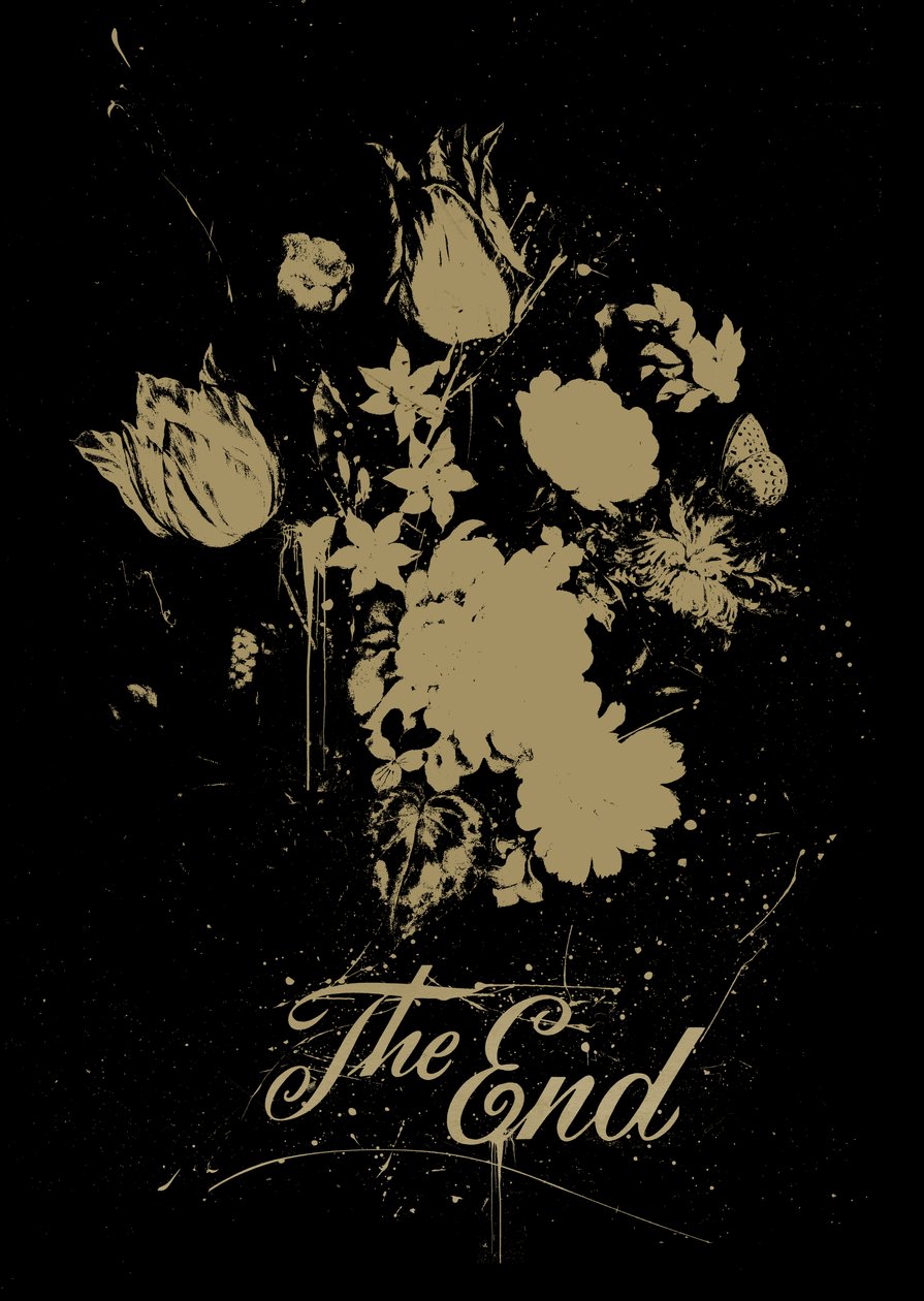 The End、2017年（キャンバスにコラージュ） 作： Teis Albers