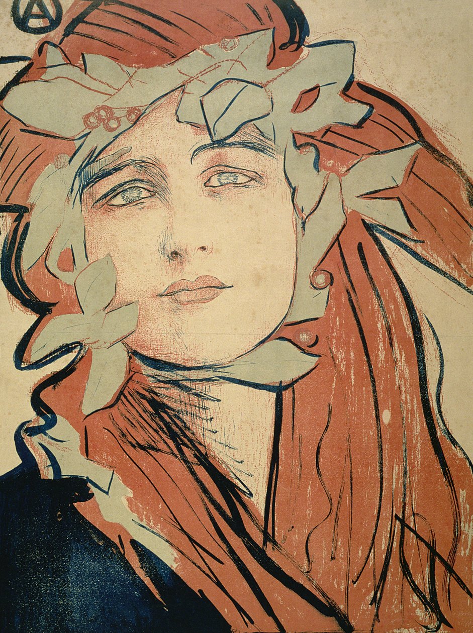 ポーランド芸術協会の展覧会のポスター、1898 作： テオドール・アケントウィッツ