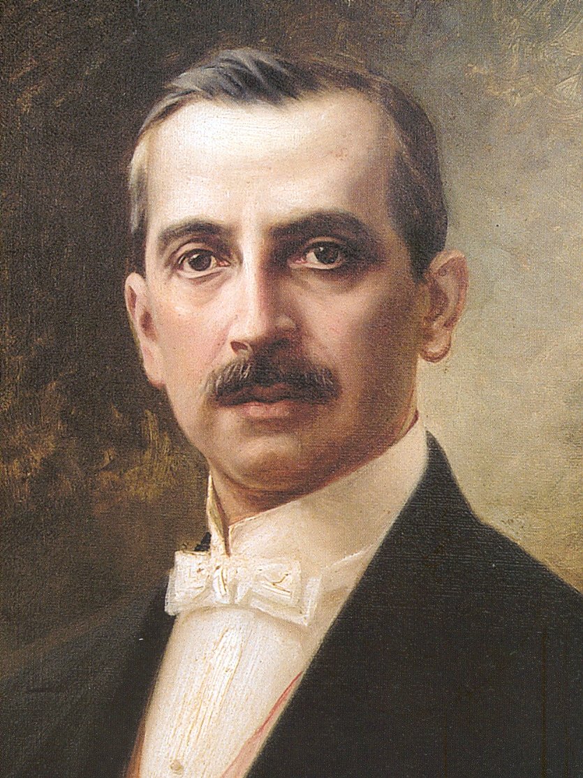 ハビエルプラドイウガルテチェ1871-1921の肖像、ペルーの政治家および教師 作： テオフィロカスティージョ