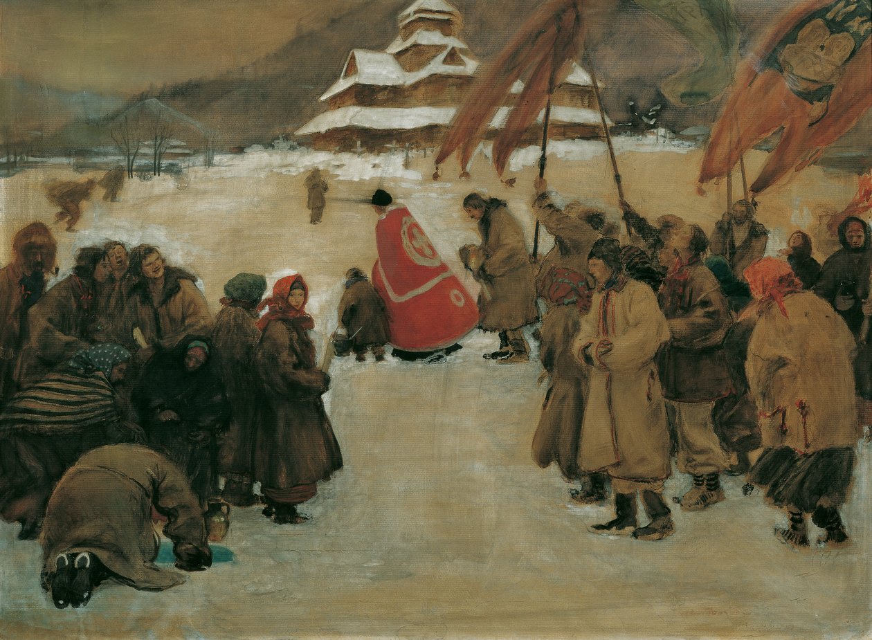 ヨルダンフェスト 作： Theodor Axentowicz