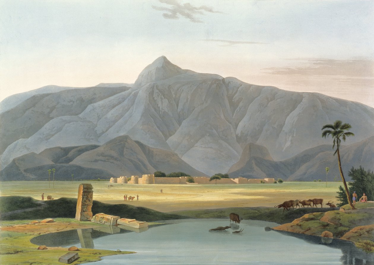 Chevalpettore、 &39;Oriental Scenery&39;のパート6のV版、パブ。 1804（アクアチント） 作： トーマスとウィリアム・ダニエル