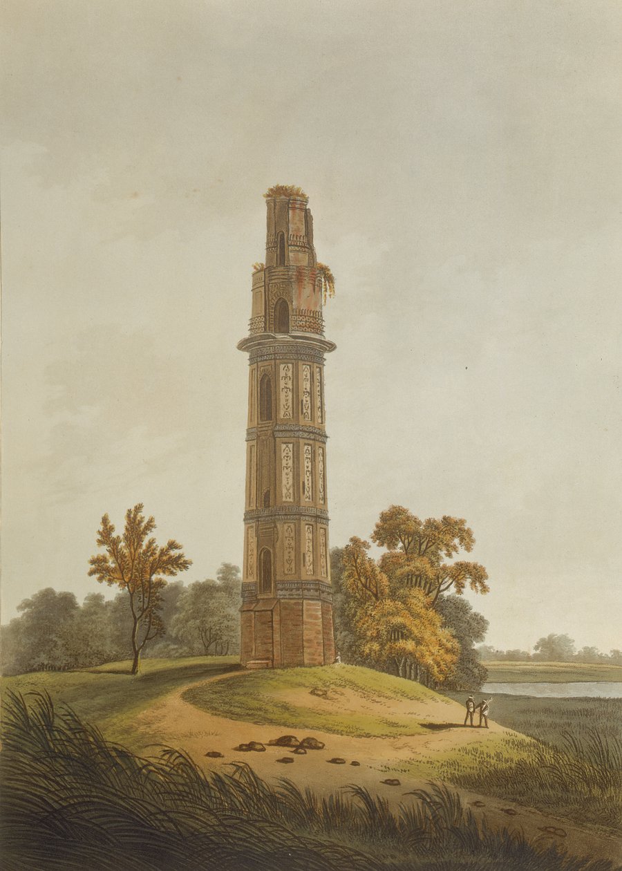 ジョセフコンスタンティンスタッドラー（fl.1780-1812）のパブによって刻まれた塔。エドワード・オーム（1774-c.1820）1804 作： トマス・ダニエル