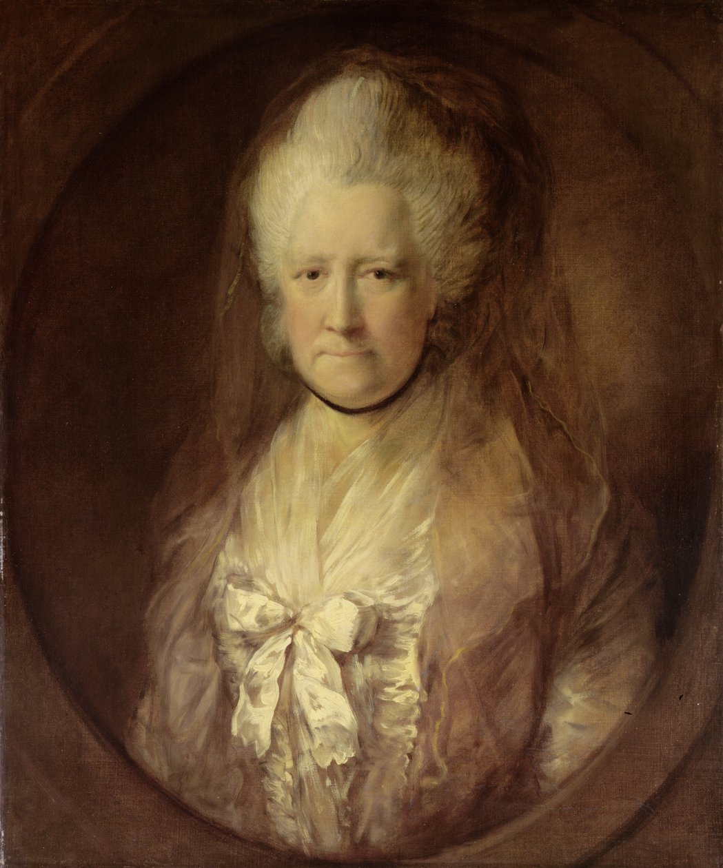 本の肖像画。ハリオットマーシャム（1721-96）c.1770s 作： トーマス・ゲインズバラ