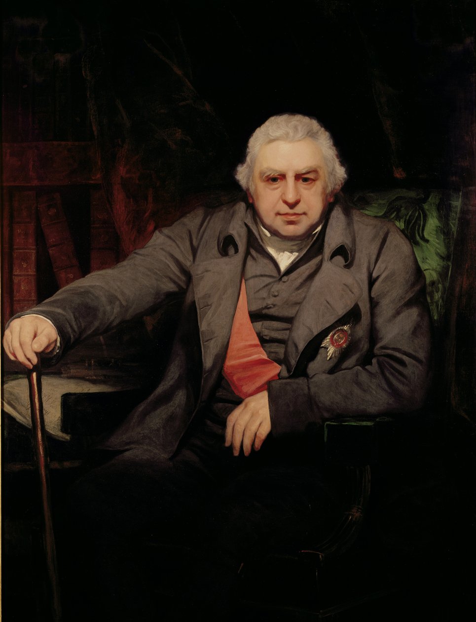 ジョセフ・バンクス卿の肖像、（1743-1820）1810 作： トーマス・フィリップス