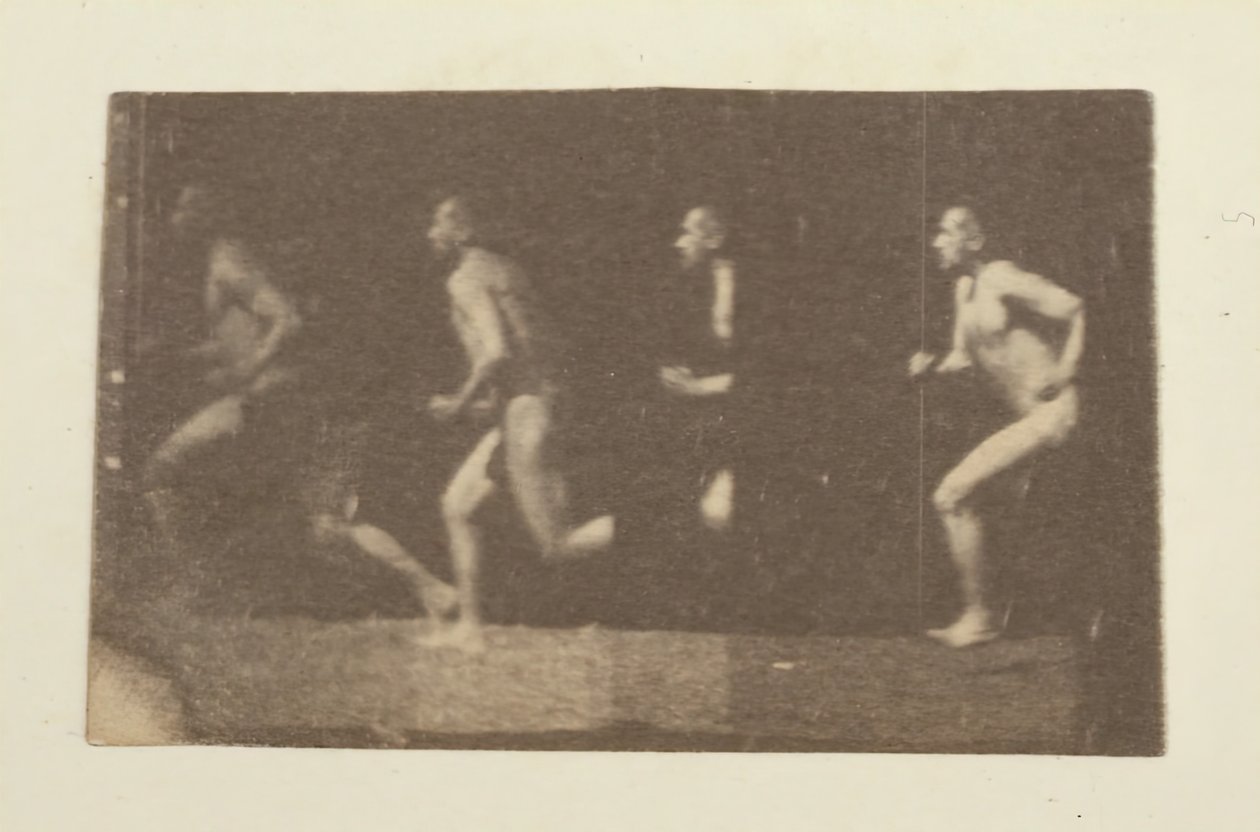 トーマス・イーキンスのマレー・ホイールの写真、1884年。 作： トーマス・イーキンズ