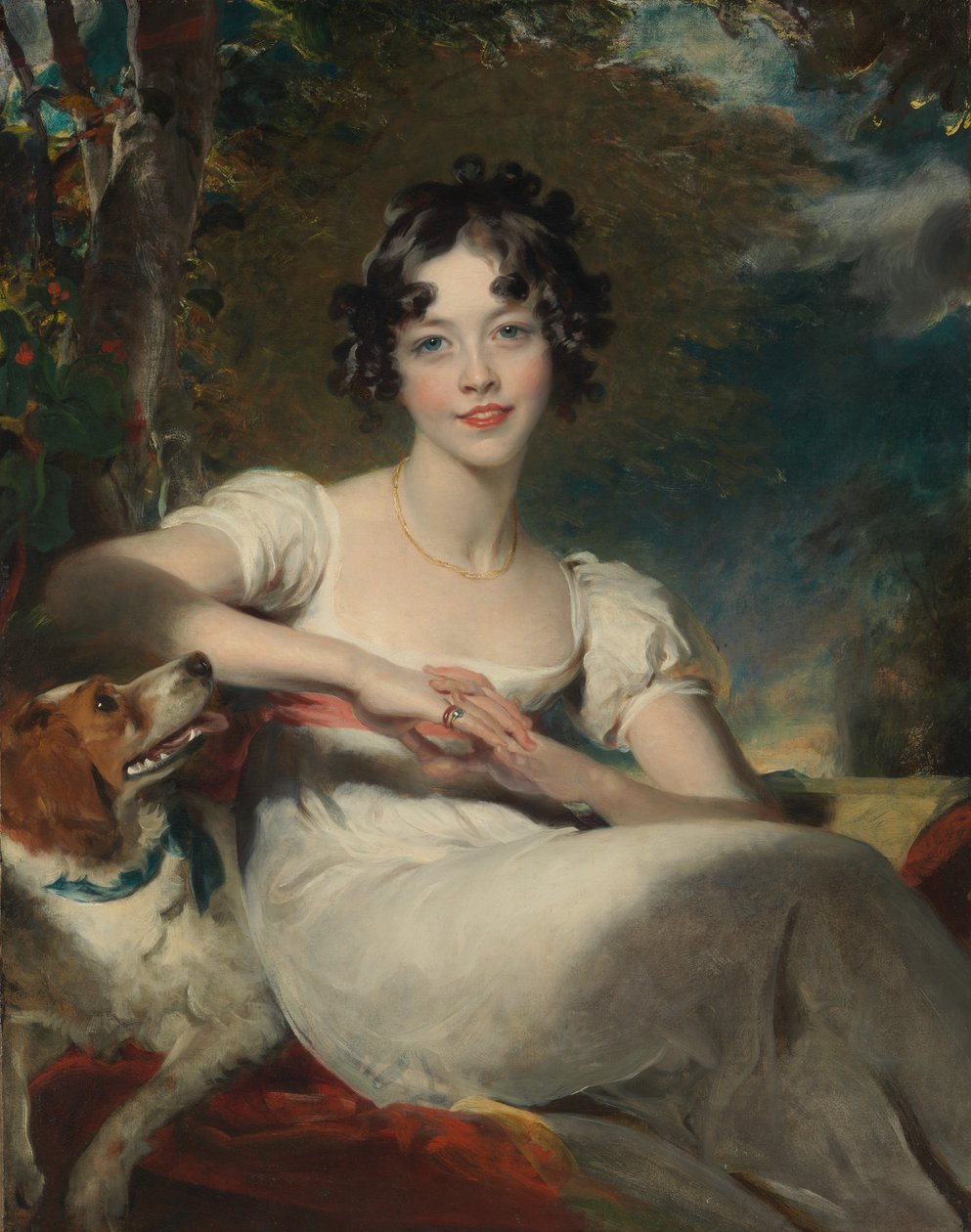 マリア・コニンガム夫人は1843年に亡くなりました。 1824-25。 作： トーマス・ローレンス