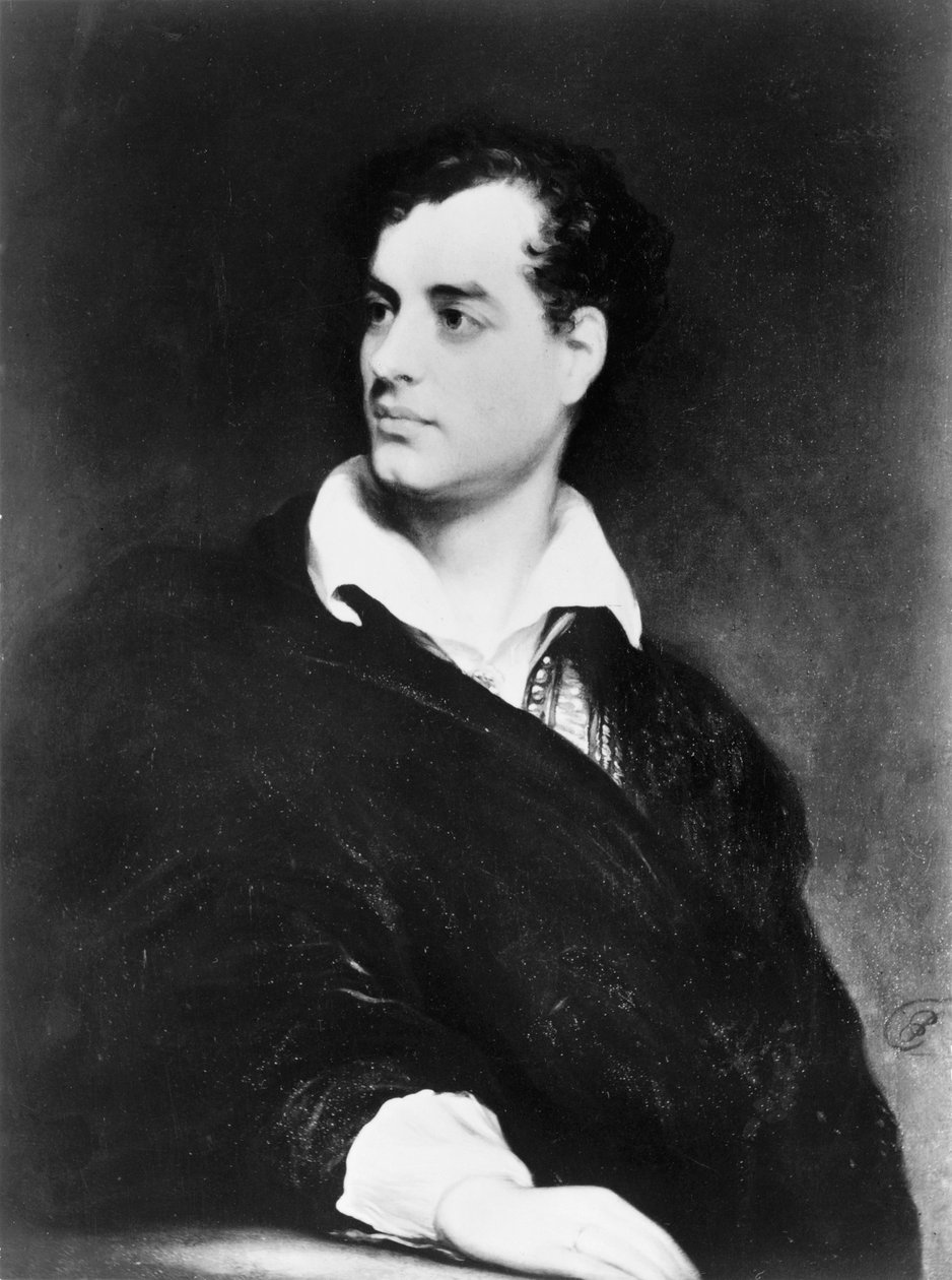ロード・バイロン（イギリスのロマン派詩人、1814年 作： トーマス・フィリップス