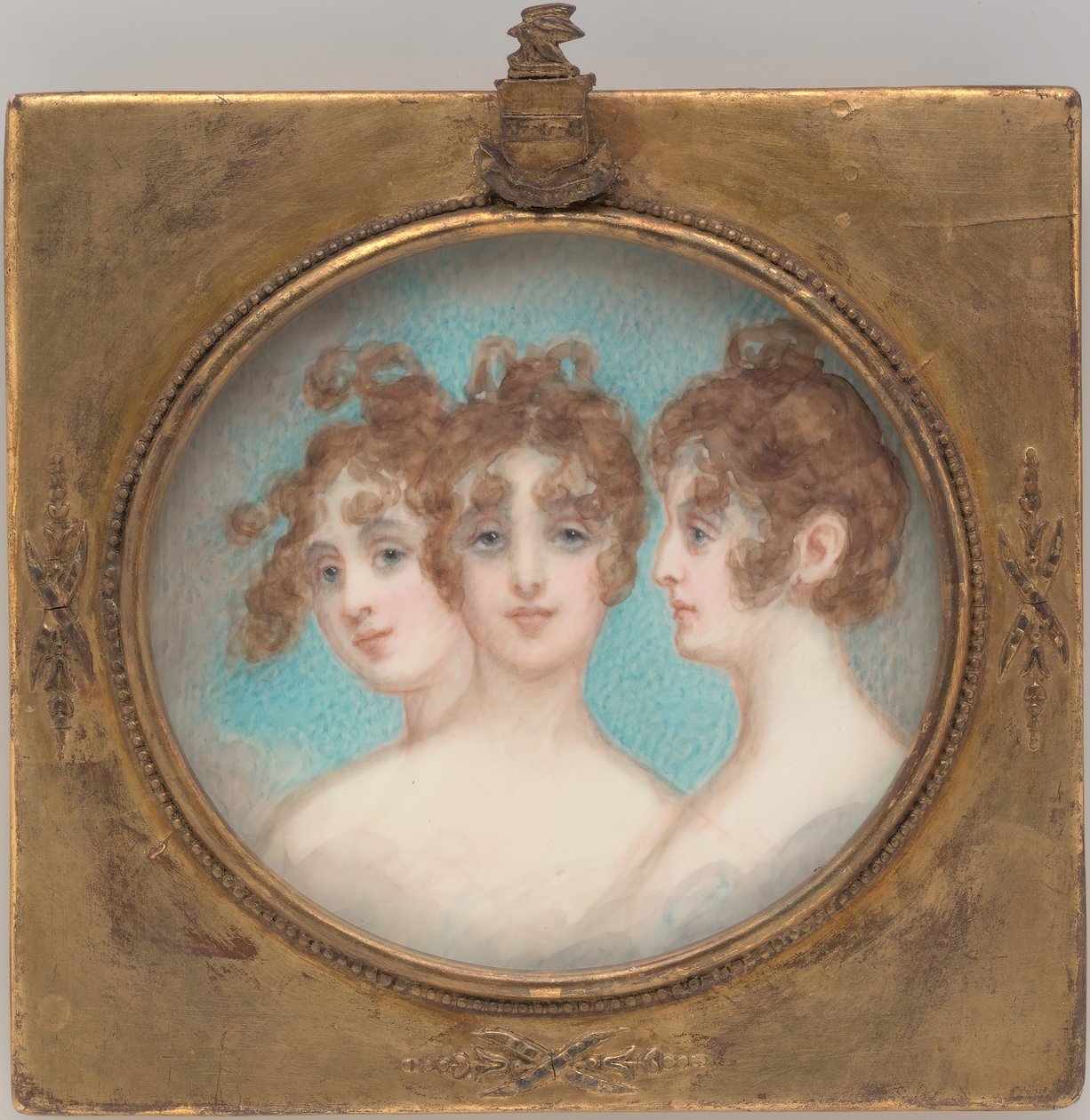 マダム・ジェローム・ボナパルト エリザベス・パターソン, ca. 1805-10。 作： トマス・サリー