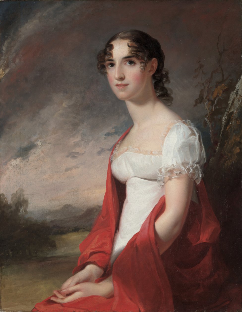メアリーシカールデイビッドの肖像、1813年。 作： トマス・サリー