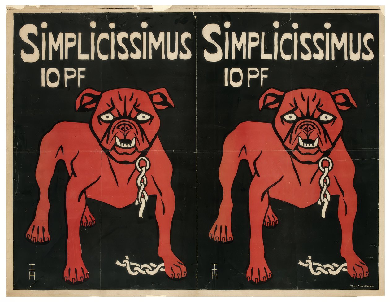 SIMPLICISSIMUS 10 pf 作： トーマス・セオドア・ハイネ