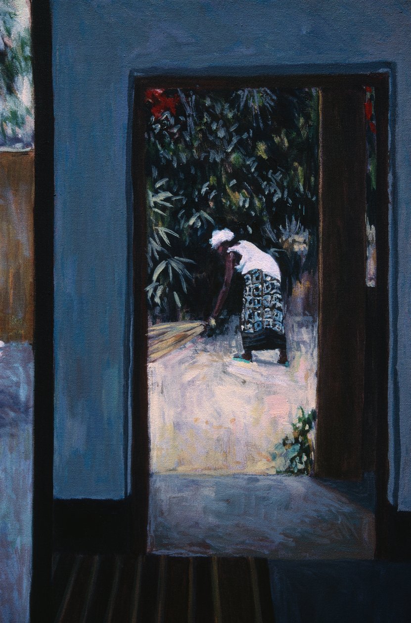 Girl Sweeping III、2002（188679-680も参照） 作： ティリーウィリス