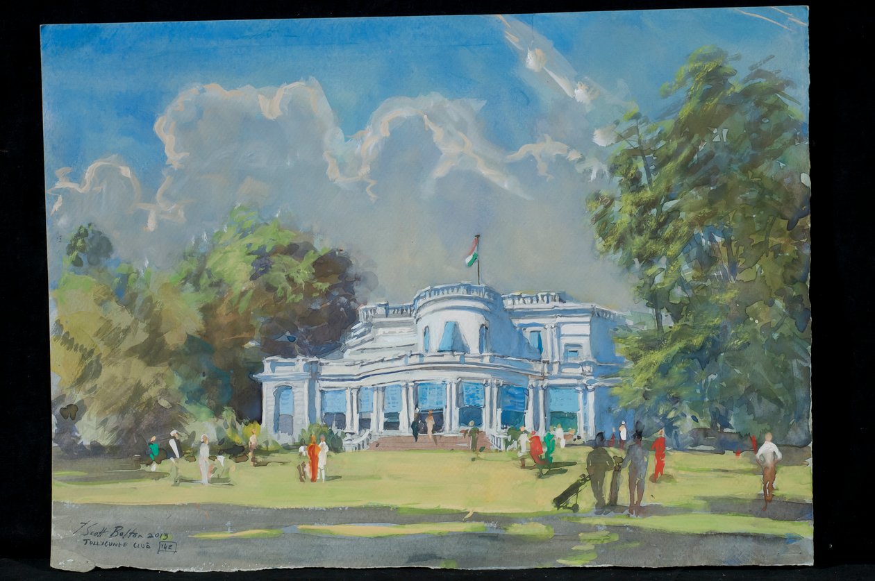 Tollygunge Club、カルカッタ、2013年 作： ティム・スコット・ボルトン