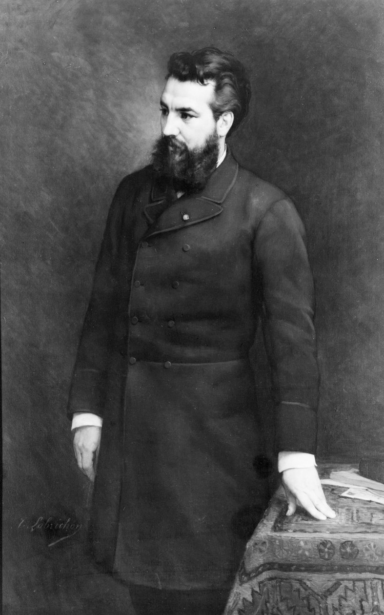 アレクサンダーグラハムベル、1882年 作： ティモレオン＝マリー・ロブリション