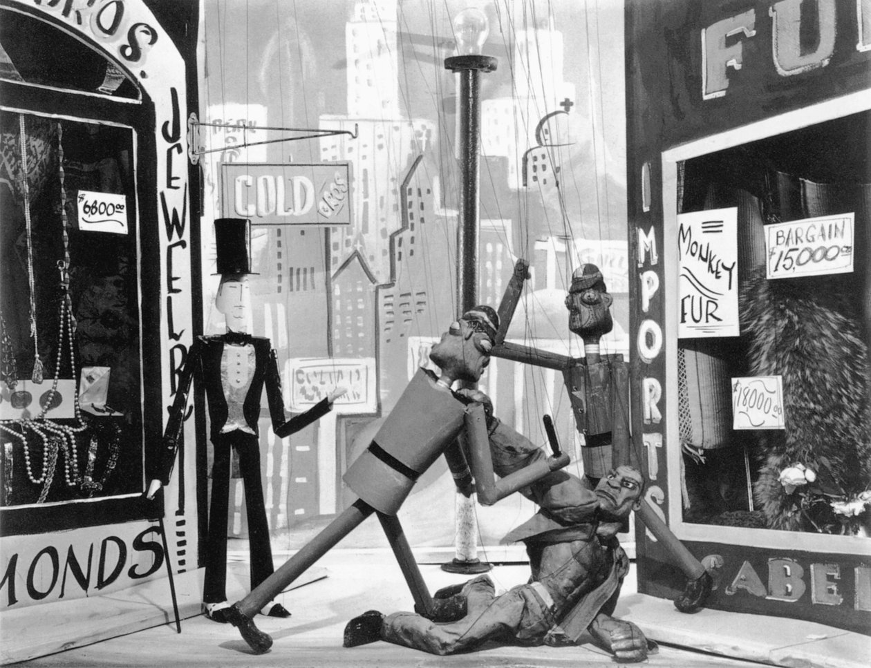 マリオネット、1929 作： ティナ・モドッティ