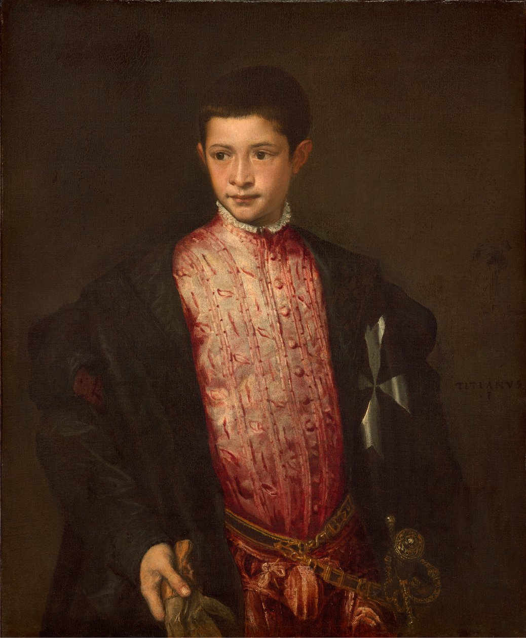 ラヌッチョファルネーゼ 作： Tiziano Vecelli