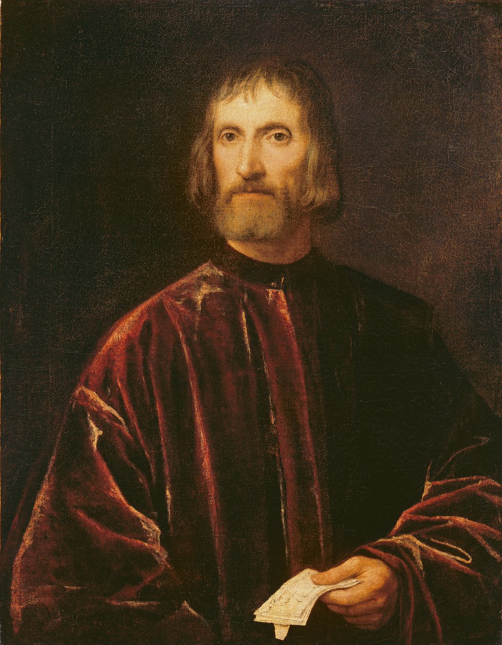 アンドレアデイフランチェスキ、1532年頃 作： Tiziano Vecelli