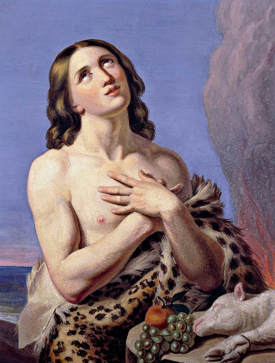 ティト・ベンヴェヌーティ（1824-1845）作『アベル 作： ティト・ベンベヌーティ