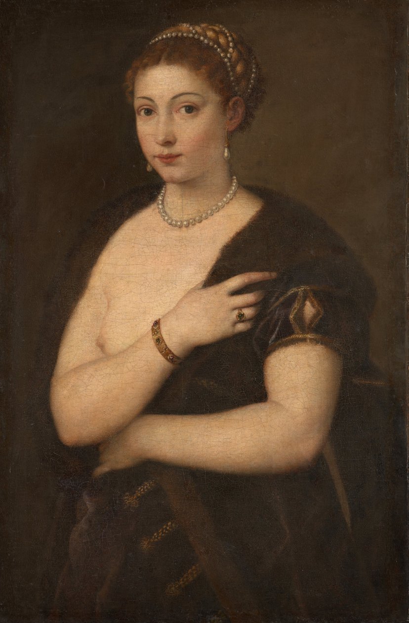 毛皮の女の子 作： Tiziano Vecelli