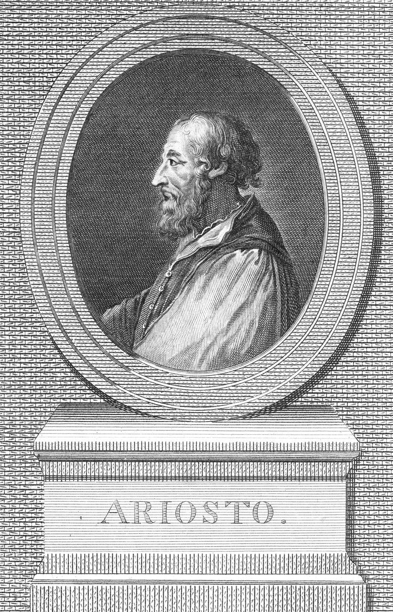 Ludovico Ariostoの肖像 作： Tiziano Vecelli