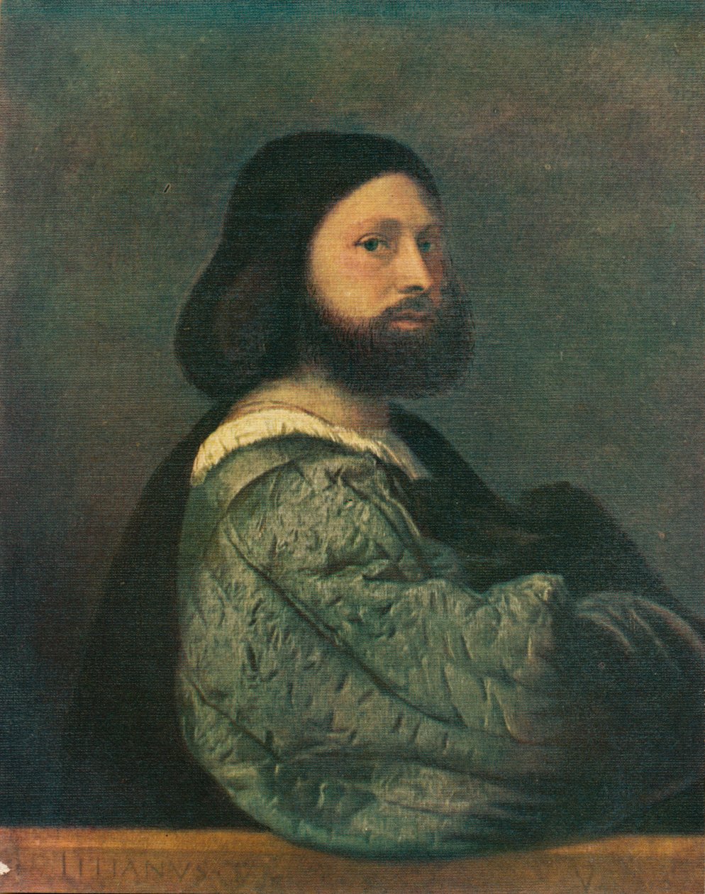 ジェロラモバルバリゴの肖像、1510年、1909年 作： Tiziano Vecelli
