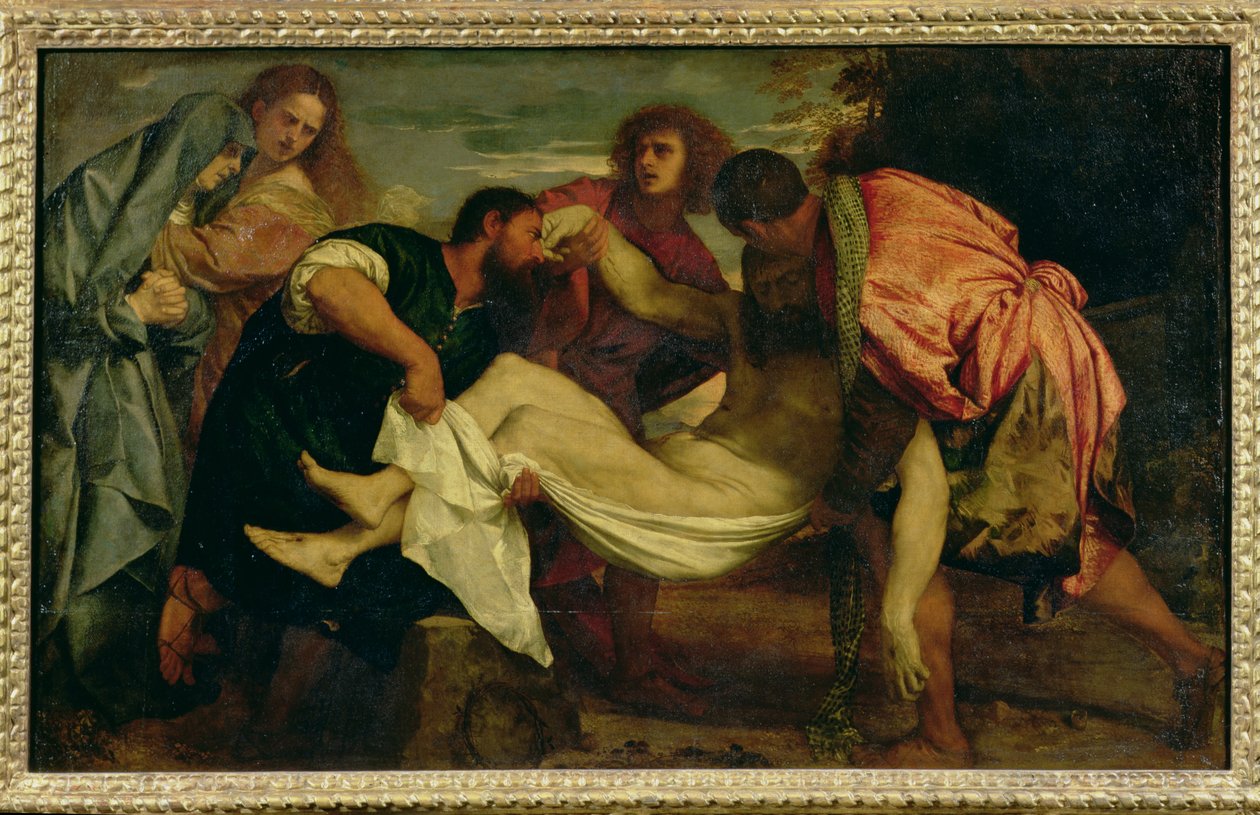 キリストの墓 作： Tiziano Vecelli