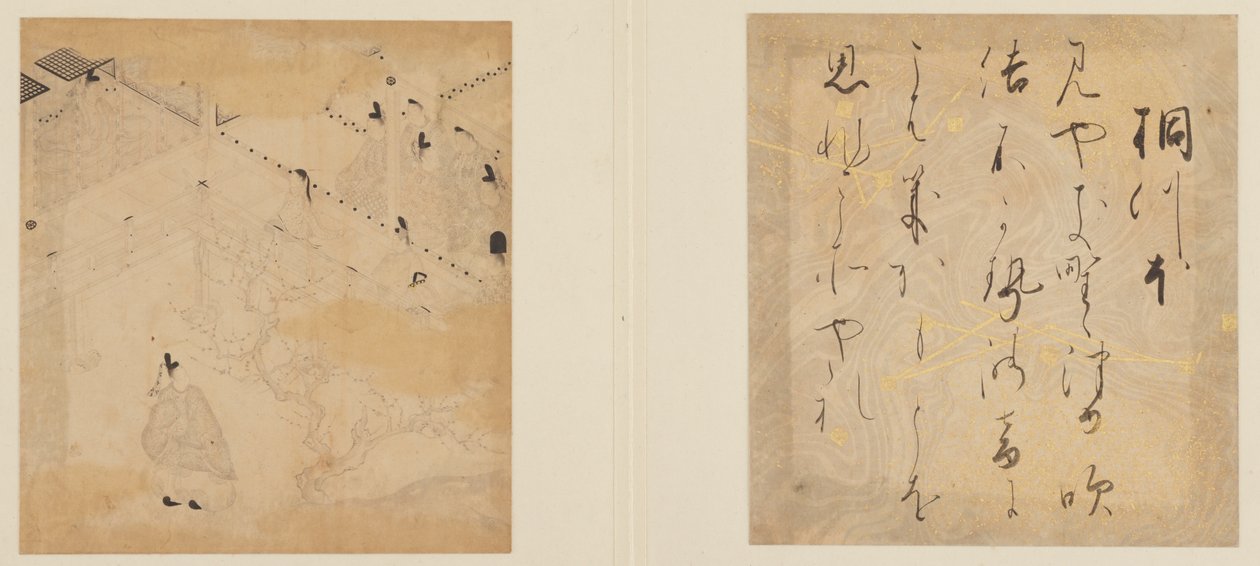 <em>源氏物語</em> 作： 土佐光則