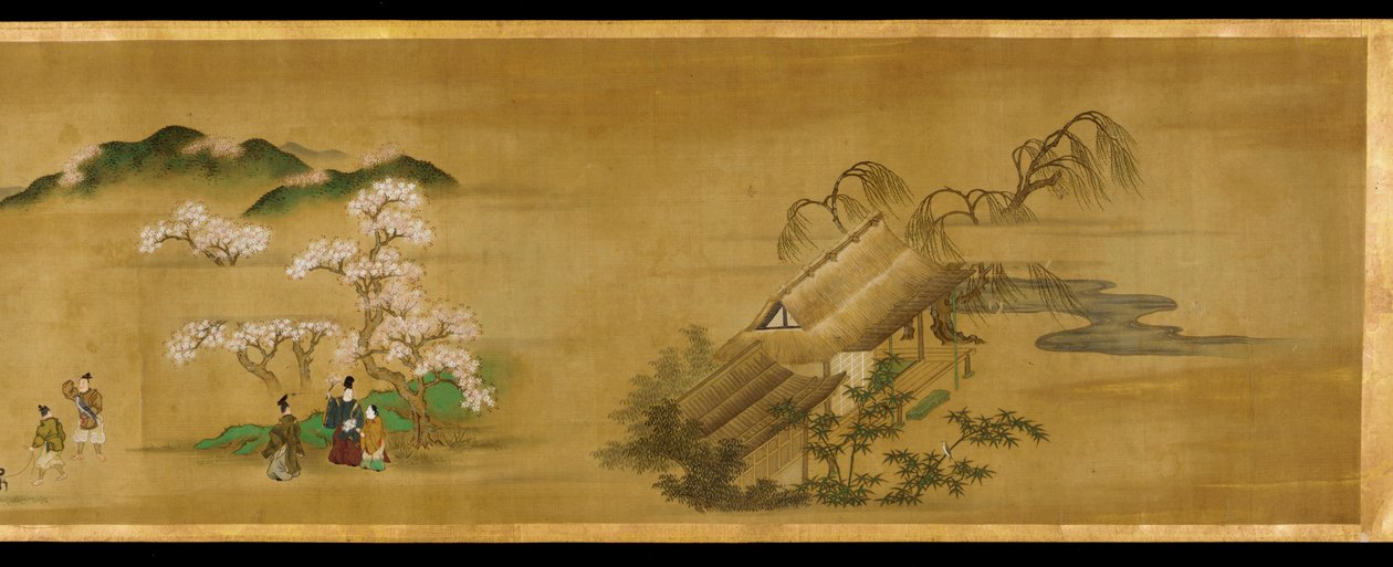 四季の風景 作： 土佐光興