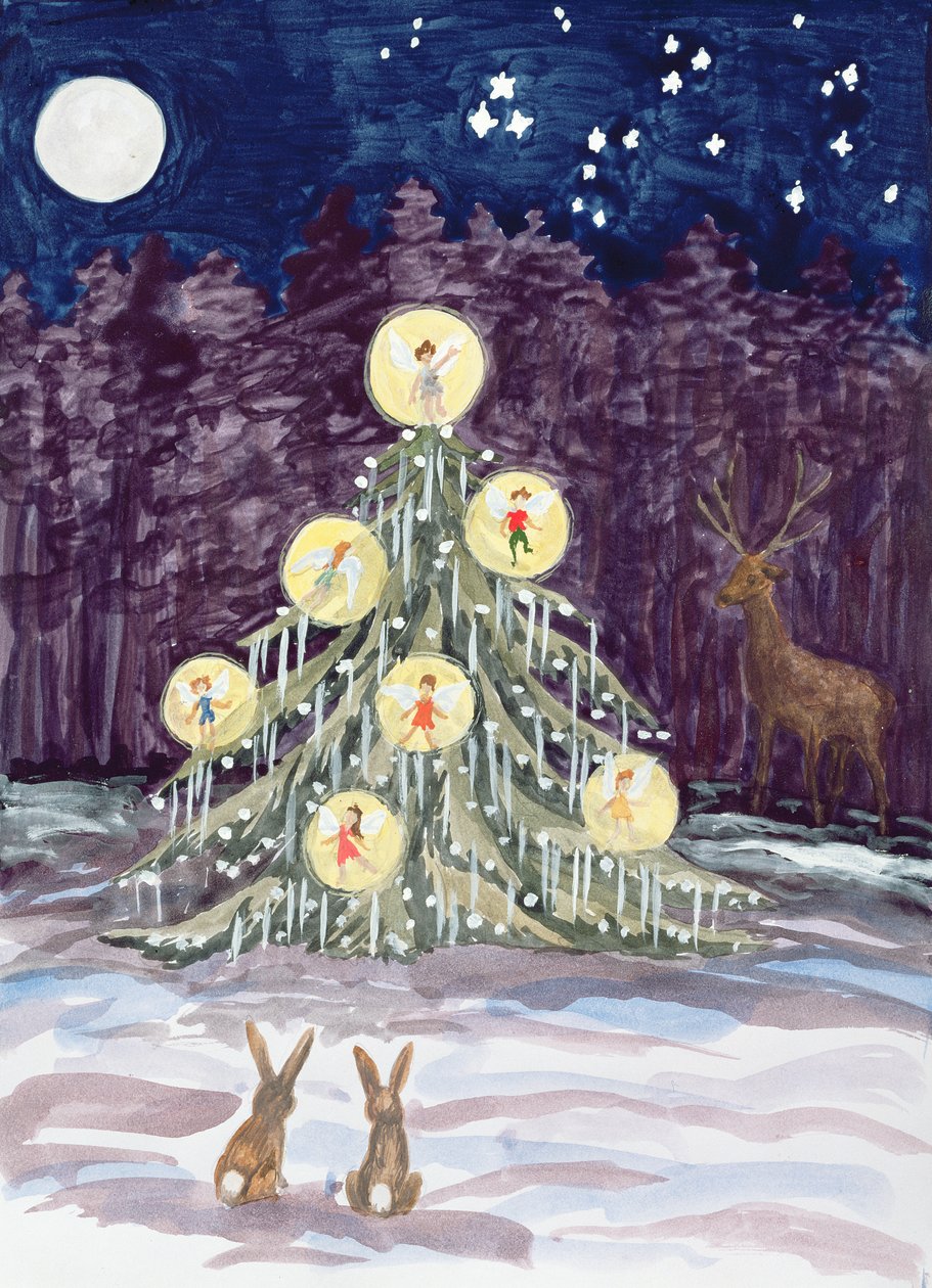 妖精のクリスマスツリー 作： トリッシュクラーク