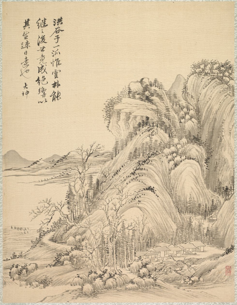 フォールドヒルズの下の住居、1847年。 作： つばきCh山