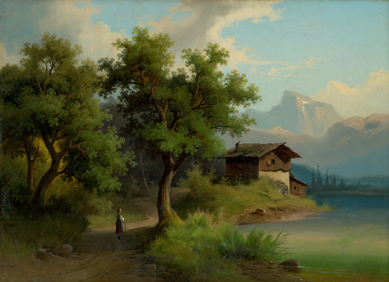高山の風景 作： 不明不明