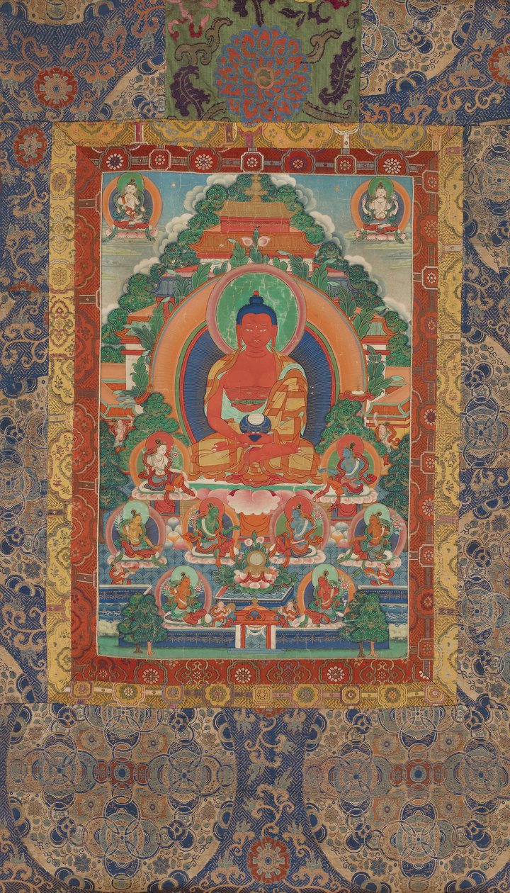 Sukhavati Pure LandのAmitabha 作： 不明不明