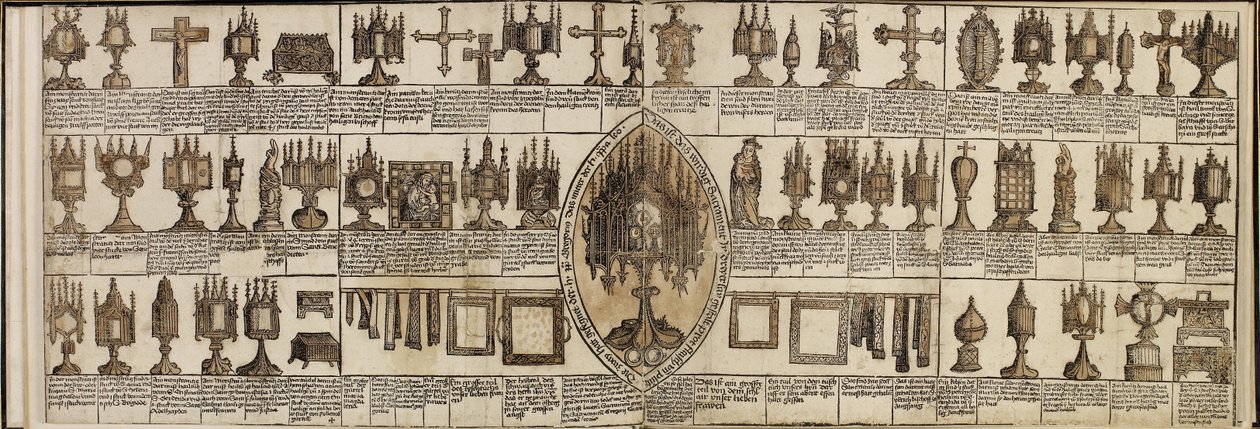 1496年からのアンデクサーハイルムスブリーフ 作： 不明不明