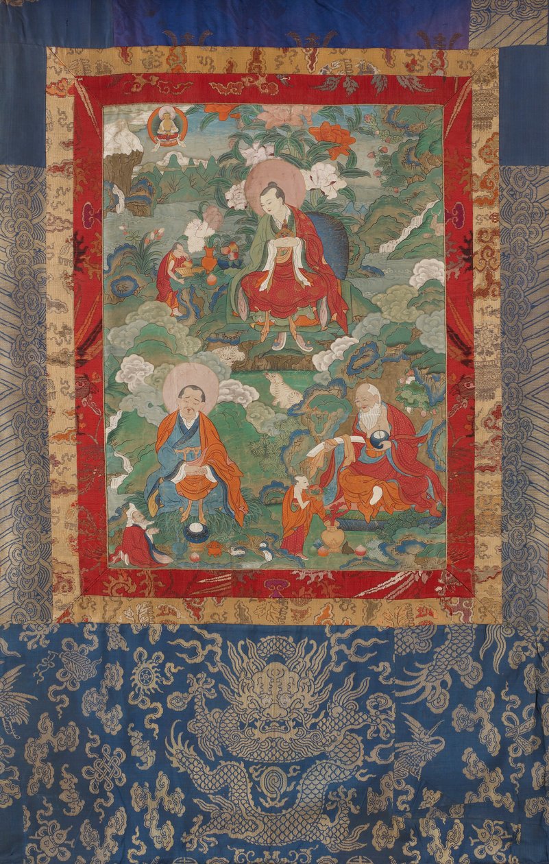 Arhats Rahula、Cudapanthaka、およびPindola 作： 不明不明