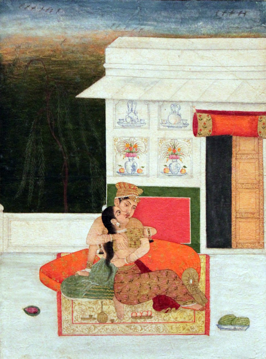 ベランダの恋人;インド北部 作： 不明不明