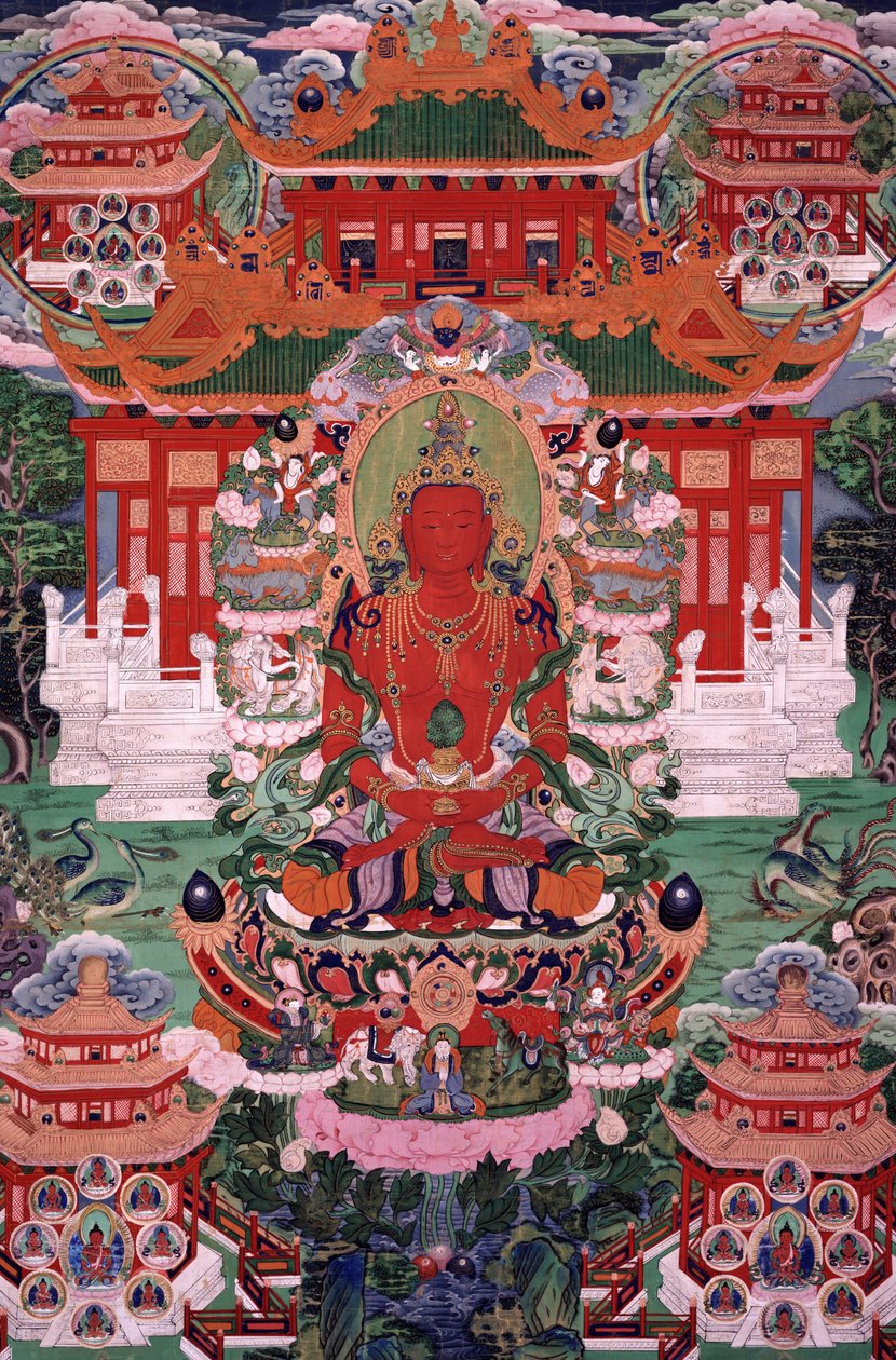 浄土の仏アミタユ 作： 不明不明