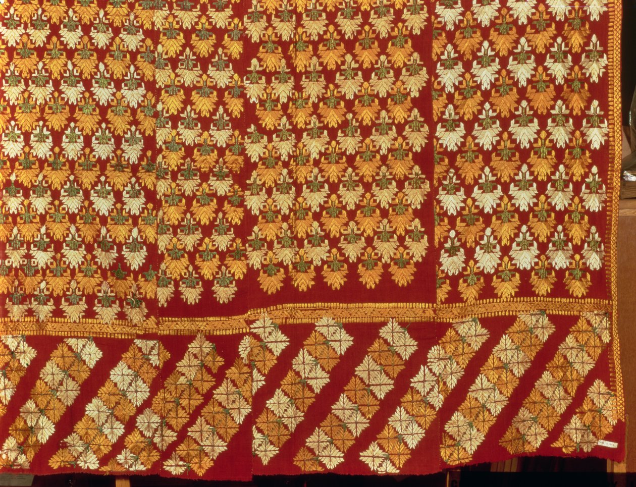 インドのプルケリ刺繍 作： 不明不明