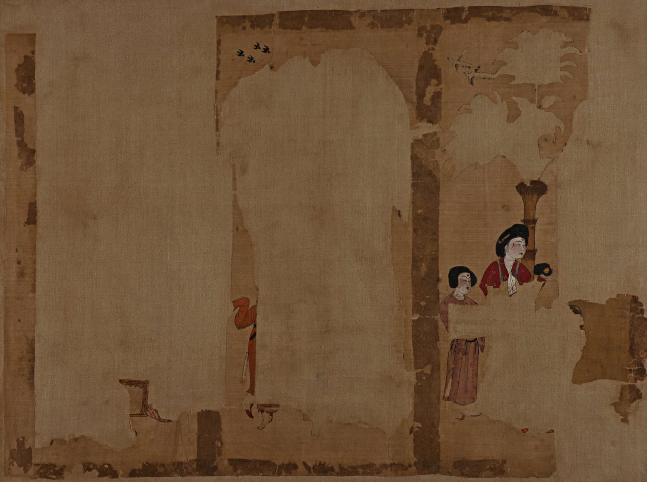 庭の女性（3147788） 作： 不明不明
