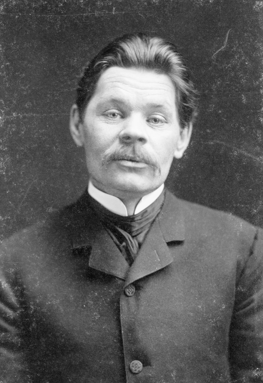 Maxim Gorky、1906年頃 作： 不明不明