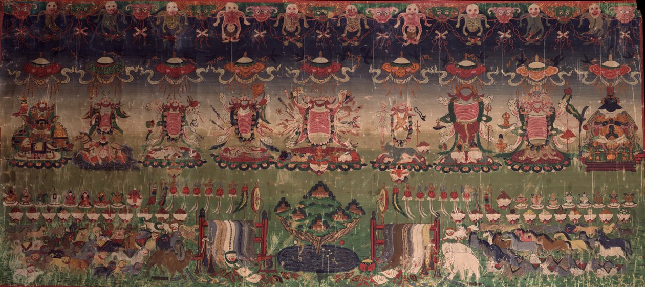 9つの神の捧げ物 作： 不明不明