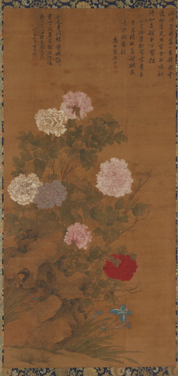 牡丹 作： 不明不明