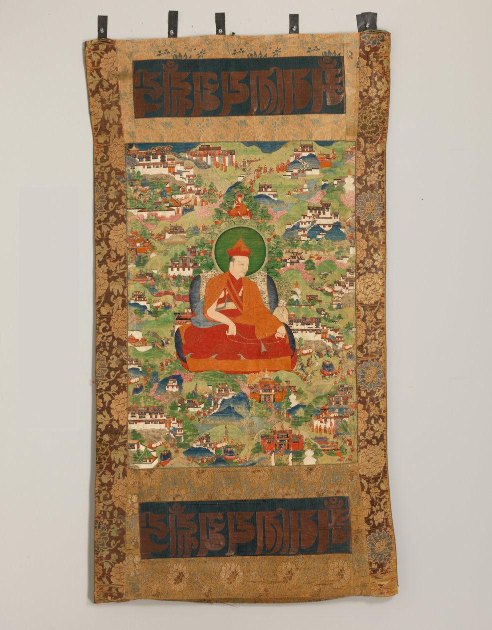 Sheak Gyaltsen（1436-1494、または1465）の生涯のシーン、Sak ... 作： 不明不明