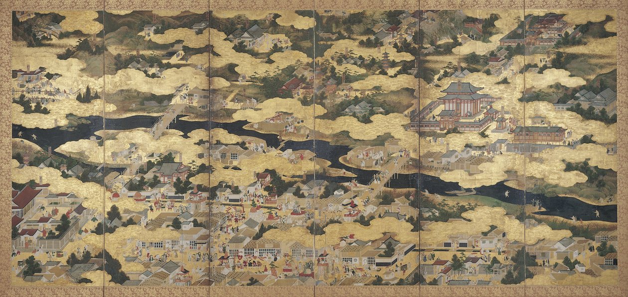 京都とその周辺の光景 作： 不明不明