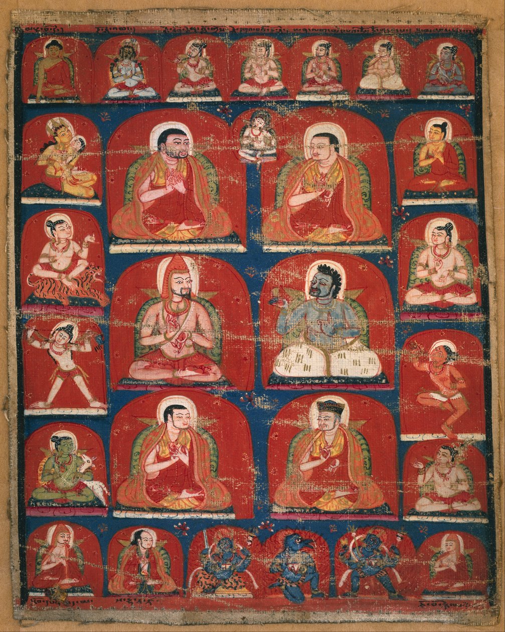 Taglung Lineage Teachers 作： 不明不明