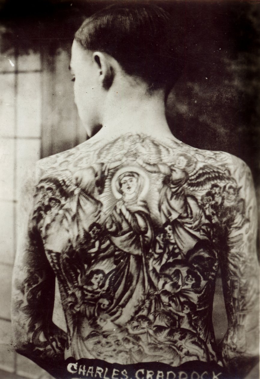 刺青の男、1921 作： 不明不明