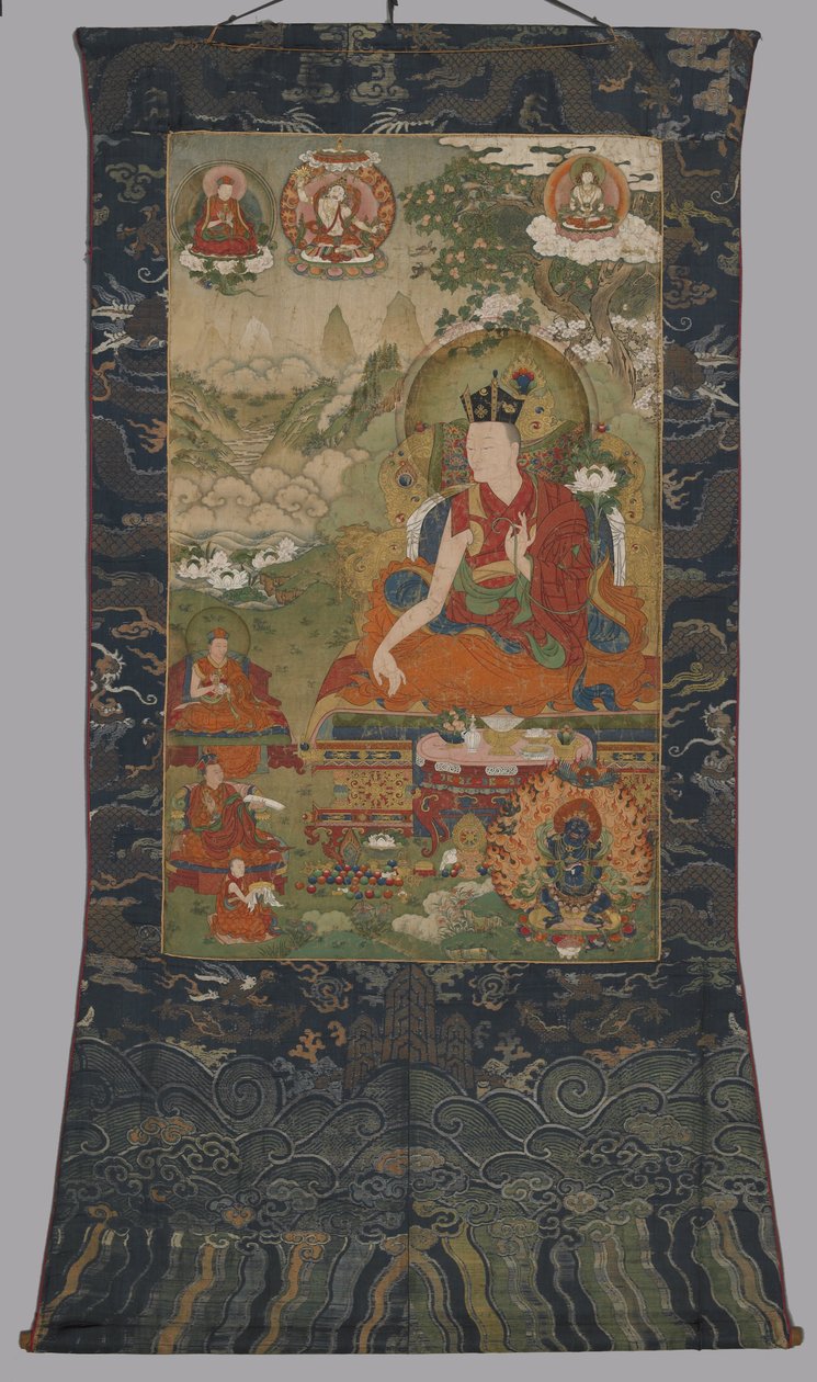 13番目のカルマパ・ドゥドゥル・ドルジェ（1733-1797） 作： 不明不明